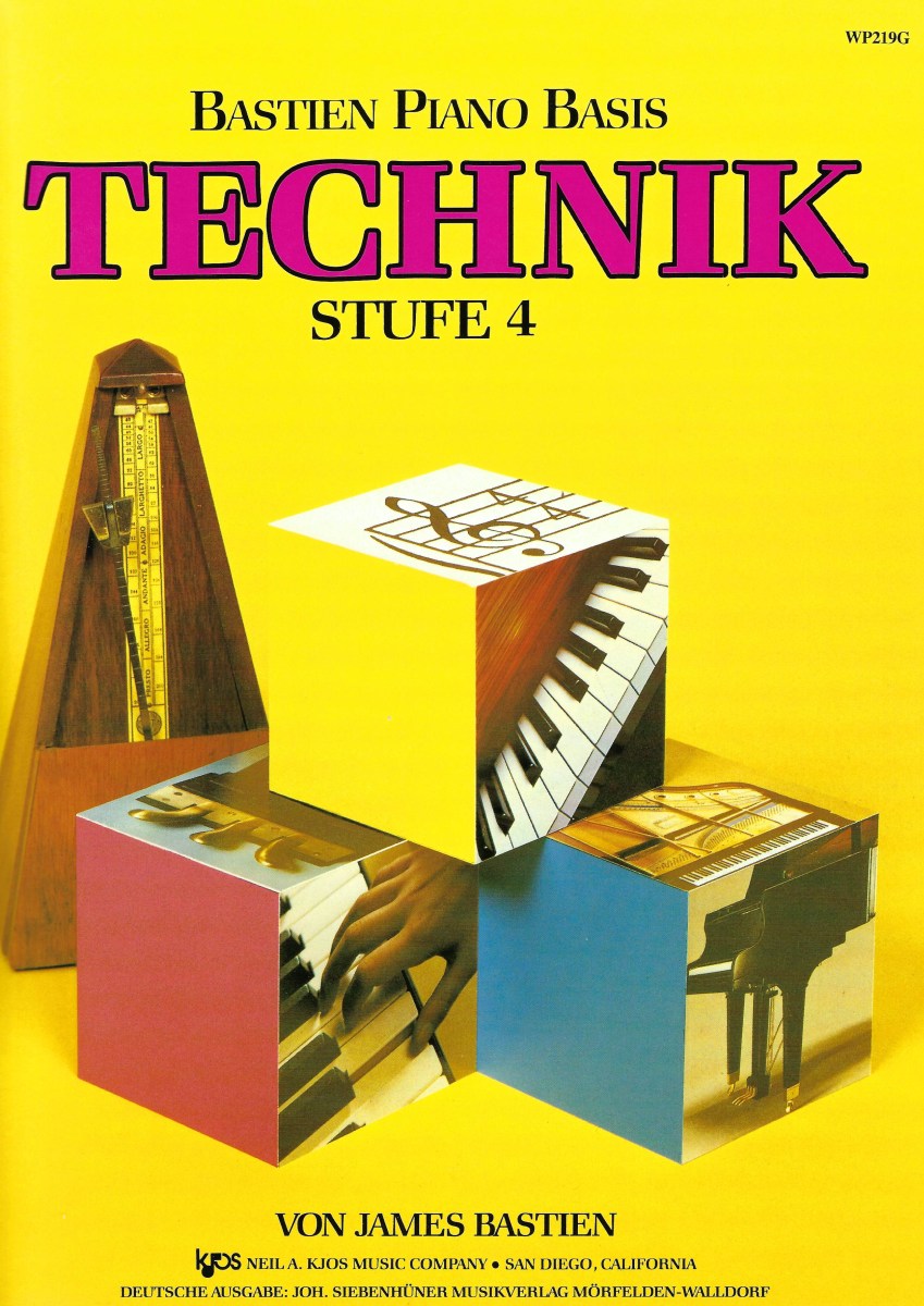 Technik, Stufe 4 - Bastien piano basis
